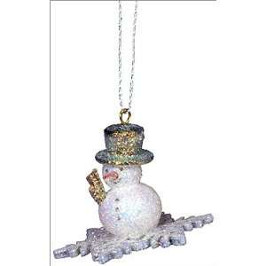  Alexander Taron Snowflake Snowman Ornament