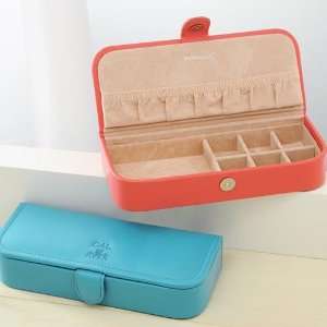  monogrammed leather jewelry box