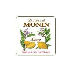 Monin MANGO Syrup  Grocery & Gourmet Food