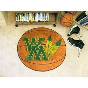  William & Mary Tribe NCAA Basketball Round Floor Mat (29 