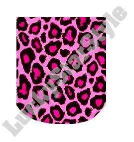 Nail Decals Art Set of 10  Pink Leopard Print Full Nail  