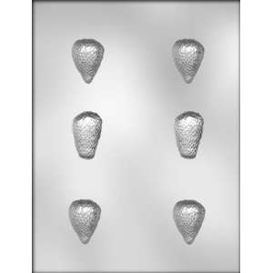  CK Products 1 5/8 Inch 3 D Strawberries Chocolate Mold 