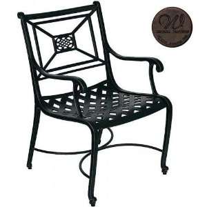  Windham Castings Key Largo Dining Chair Frame Only, Bronze 