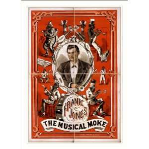   Theater Poster (M), Frank Jones the musical moke