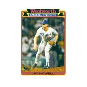  1989 Woolworths Topps #30 Jay Howell 