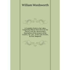 comprising minute directions for the tourist with Mr. Wordsworth 