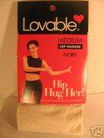 Leggs Lovable Hip Hug Her NIB MED IVORY 3.50 5 pr Lot  
