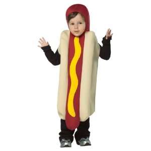   By Rasta Imposta Hot Dog Toddler Costume / Brown & Tan   Size 3 4T
