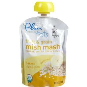  Plum Organics Mish Mash   Banana Rice & Quinoa   6 pk 