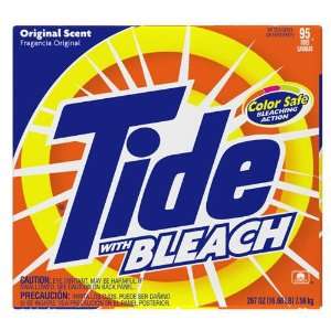  Tide Laundry Powder with Bleach   95 loads
