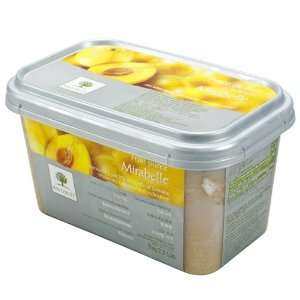 Mirabelle Plum Puree   1 tub, 2.2 lbs  Grocery & Gourmet 