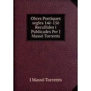   Publicades Per J MassÃ³ Torrents J MassÃ³ Torrents Books