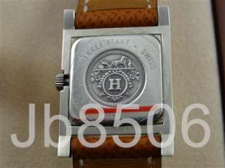 AUTH Hermes MEDOR Sterling silver 925 Ladies Watch  