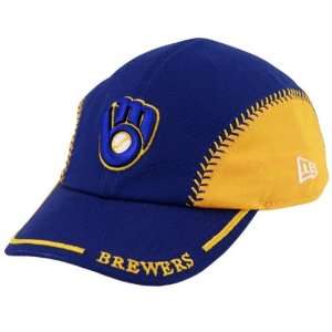  New Era Milwaukee Brewers Toddler Royal Blue Ball Boy Hat 