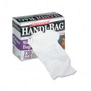   Basket Bag, 0.55 Mil, 24 Height x 21 1/2 Width, White (Case of 130