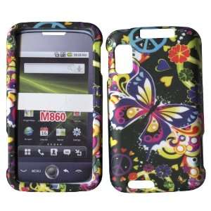  Butterfly & Peace Motorola Atrix 4G MB860 AT&T Case Cover 