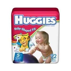  Huggies; Baby Shaped& Diapers (Step 5, 27 35 lbs., Unisex 