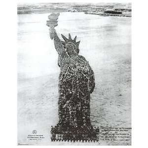  Human Statue of Liberty Movie Poster, 24 x 30