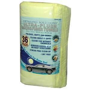  Ultra Plush Microfiber Towels, 36 Pack Automotive