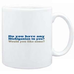  Mug White  I AM Michiganian  Usa States Sports 