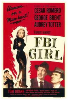 FBI Girl 27 x 40 Movie Poster Audrey Totter, A  