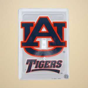 Auburn Tigers Metal Light Switch Cover 