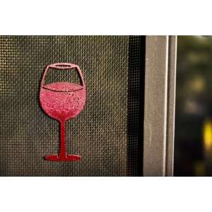  Wine Glass Magnetic Screen Saver