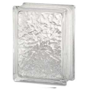   Glass Block 6 x 8 x 3 IceScapes Glass Block