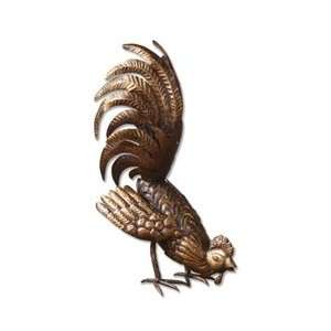  Uttermost 19076, Metal Rooster Traditional Statue