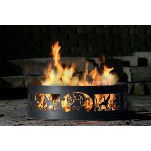 P&D Metal Works Lab Head Fire Ring   30in Patio, Lawn 