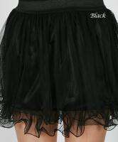 Beautiful Ruffle Tulle Mesh Mini Skirt Sz XS~M 3 Colors  