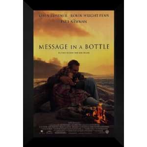  Message in a Bottle 27x40 FRAMED Movie Poster   Style A 