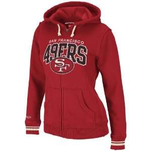  Mitchell & Ness San Francisco 49Ers Womens Full Zip 