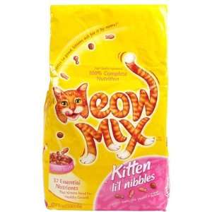 Meow Mix Kitten Lil Nibbles   3.15 lb (Quantity of 2)