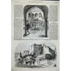  1858 Old Wall Algeria Fountain Barracks Janissaries