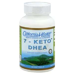  California Health 7 Keto DHEA, 25 mg, 60 Softgels Health 