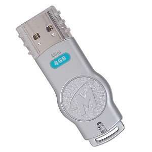  Memorex 4 GB Mini TravelDrive USB 2.0 Flash Drive 