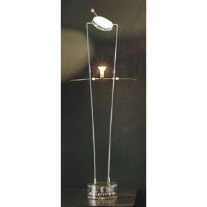 Arioch One Light Table Lamp in Chrome