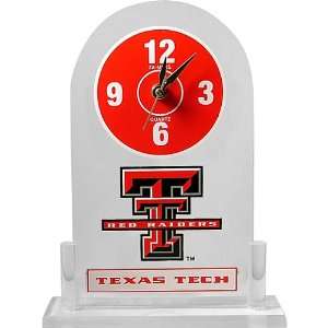 Za Meks Texas Tech Red Raiders Desk Clock  Sports 