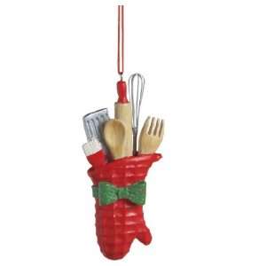  Cooks Filled Oven Mitt Christmas Ornament Cooking Ornament 