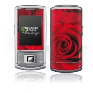  Design Skins for Samsung S3500   Red Rose Design Folie 
