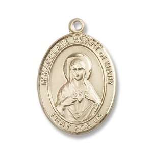 Heart Of Mary Unusual & Specialty Gold Filled Immaculate Heart of Mary 
