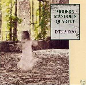 MODERN MANDOLIN QUARTET / INTERMEZZO / CLASSICAL CD  