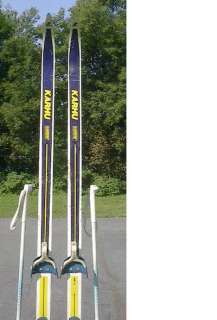 Cross Country 73 Skis 3 pin 190 cm +Poles KARHU  