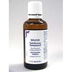  Weleda Essential Medicines Sambucus Compound 1.7 oz 