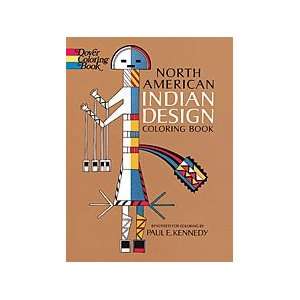    NORTH AMERICAN INDIAN DESIGNS COLORING BOOK Arts, Crafts & Sewing