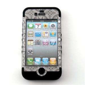   Pattern 2 in 1 Rocker Hybrid Skin & Snap On Case For iPhone 4 4s