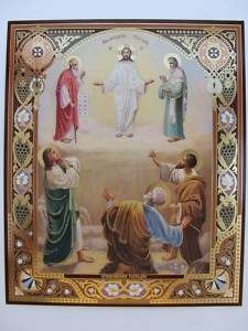 TRANSFIGURATION OF THE LORD Jesus Christ Orthodox Icon  
