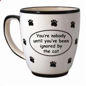 Youre Nobobdy Until Ignored Ceramic Coffee Mug  Kitchen 