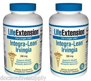   LIFE EXTENSION Integra Lean Irvingia 150mg 60 Vcaps NEW  